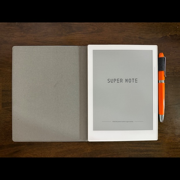 Supernote A6X with Heart of Gold pen and folio - Picture 7 of 10